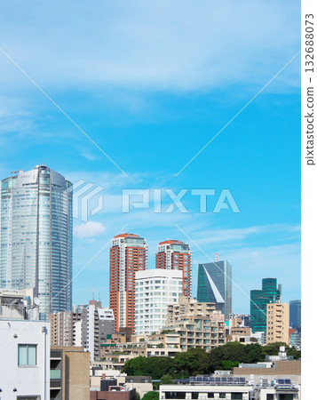 從廣尾眺望麻布和六本木的秋景（2025年10月） 132688073