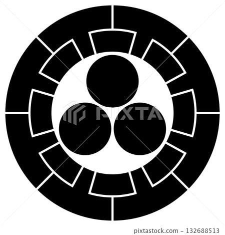 這是家族徽章，是一枚帶有三顆星的源氏戒指。 132688513