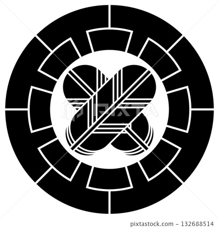 This is the family crest. It is a Genji ring with a different hawk feather. 132688514