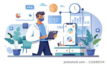 Wearable technology enables remote patient monitoring, providing timely interventions and reducing hospital readmissions. 132688534