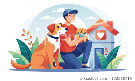 Adopting a rescue pet is a deeply rewarding experience, offering unconditional love and companionship. Adopting a rescue pet is a deeply rewarding experience, offering unconditional love and companionship. 132688719