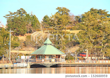 愛知縣豐田市倉池公園景色 132688959