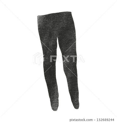 Stamp-style tights illustration 132689244