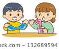 兒童製作史萊姆 132689594