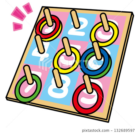 Ring toss toy Ring toss toy 132689597