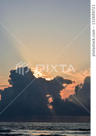 Sunset on the Uchinada Coast Sunset on the Uchinada Coast 132689721