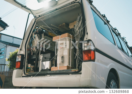 建設 建造 車 132689868