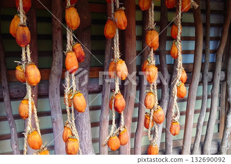 Scenery with dried persimmons Scenery with dried persimmons 132690092