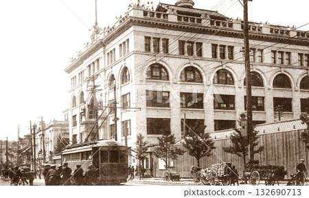 老照片,1918-1923 年,東京日本橋三越和服店 老照片,1918-1923 年,東京日本橋三越和服店 132690713
