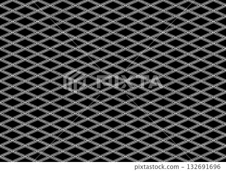 Seamless silver diamond pattern background 132691696