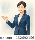 [City Grace Series] Businesswoman explaining 132692156