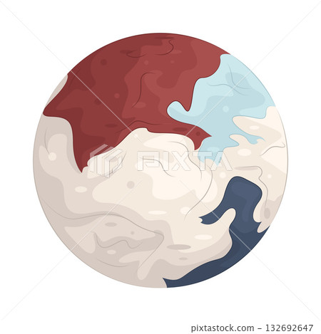 Illustration of pluto 132692647