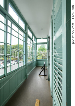 長野縣松本天主教堂，前神父住所，明亮陽台 132693083