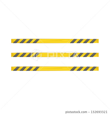 Illustration of police tape 132693321