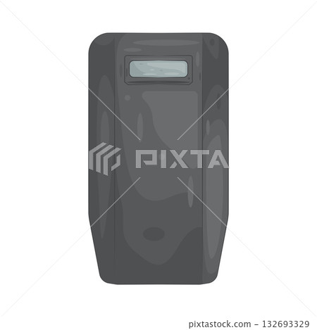 Illustration of riot shield Illustration of riot shield 132693329