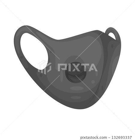 Illustration of police mask Illustration of police mask 132693337
