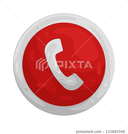 Illustration of emergency call Illustration of emergency call 132693348