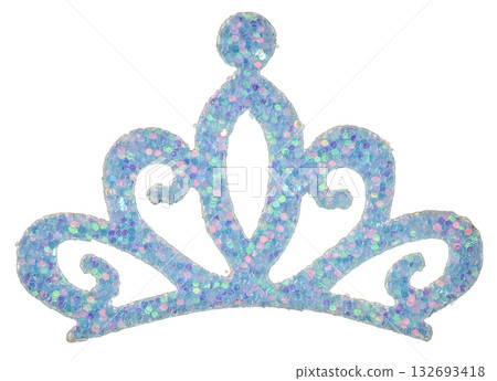 極光閃光皇冠裝飾（白色背景） 132693418