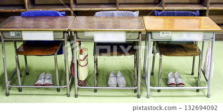 Classroom desk Classroom desk 132694092