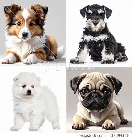 Cute puppies 5 132694316