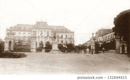 Old photo, 1909-1918, Tokyo, General Staff Office Building (near the present Constitutional Memorial Hall) Old photo, 1909-1918, Tokyo, General Staff Office Building (near the present Constitutional Memorial Hall) 132694815