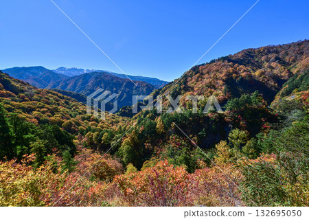 Hakusan Shirakawa-go White Road in Nishiki Autumn Hakusan Shirakawa-go White Road in Nishiki Autumn 132695050