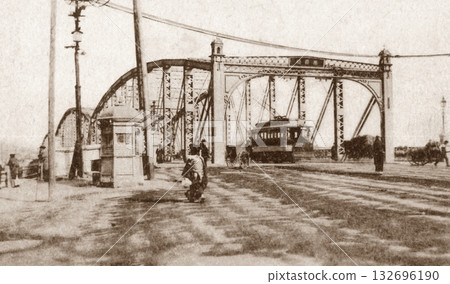 老照片,1907-1918年,東京兩國橋 老照片,1907-1918年,東京兩國橋 132696190