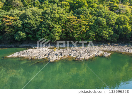 宇治川風景 京都府宇治市 132696238