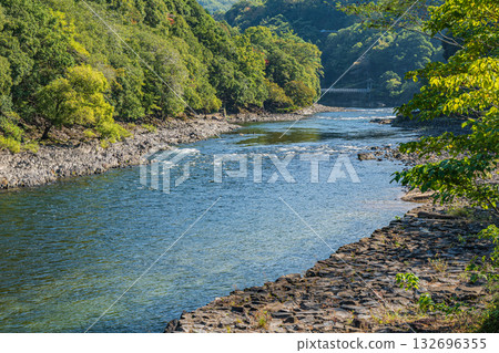 宇治川風景 京都府宇治市 132696355
