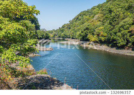 宇治川風景 京都府宇治市 132696357