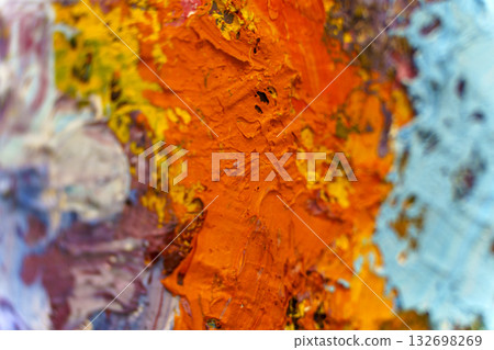 Colorful Paint Strokes art background Colorful Paint Strokes art background 132698269