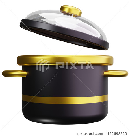 Pressure Cooker Pot 132698823