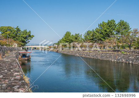 Uji River scenery Uji City, Kyoto Prefecture 132698996
