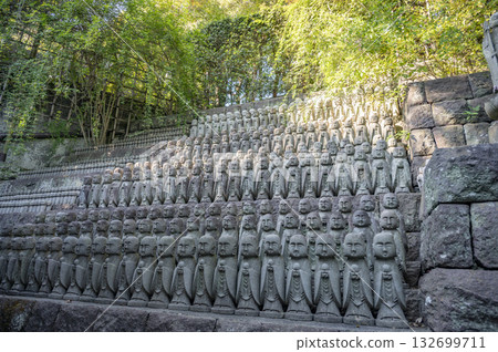 鎌倉長谷寺的地藏菩薩像 鎌倉長谷寺的地藏菩薩像 132699711