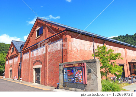 福井縣敦賀市敦賀紅磚倉庫風景 132699728