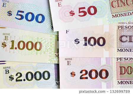 Uruguayan peso a business background Uruguayan peso a business background 132699789