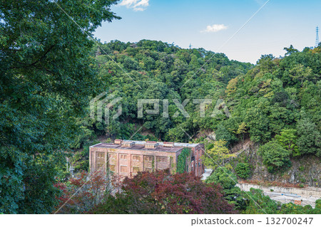 京都府宇治市舊宇治川電力靜川發電廠舊址天瀨水壩遺址 132700247