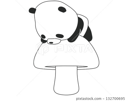 蘑菇和熊貓 蘑菇和熊貓 132700695