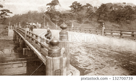 Old photo, 1926-1933, Benkei Bridge, Akasaka-mitsuke, Tokyo Old photo, 1926-1933, Benkei Bridge, Akasaka-mitsuke, Tokyo 132700739