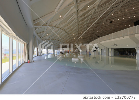 The interaction area on the second floor of the main arena at Anabuki Arena Kagawa 132700772