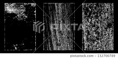Black and white grunge. Distress overlay texture. Abstract surface dust and rough dirty wall background concept. Distress illustration simply place over object to create grunge effect. Vector EPS10. 132700789