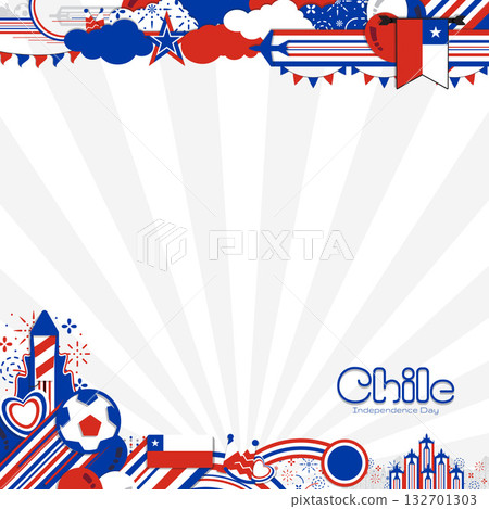 Celebration of the national holiday of independence chilli 132701303