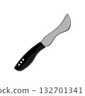 basic kitchen knife icon vector, stylish kitchen knife 132701341
