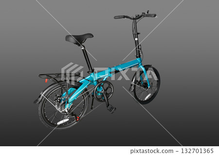 Folding compact bike. Folding compact bike. 132701365