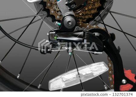 Bicycle chain tensioner. Bicycle chain tensioner. 132701374