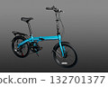 Folding compact bike. 132701377