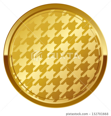 金色奢華千鳥格紋相框 132701668