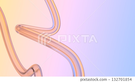 Abstract glass bold lines. Abstract gradient background. Abstract liquid shapes. Soft gradient colors Abstract glass bold lines. Abstract gradient background. Abstract liquid shapes. Soft gradient colors 132701854