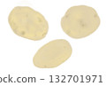 Potato illustration, white background 132701971