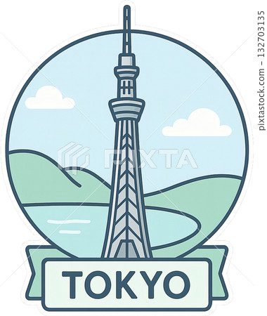 城市徽章印章插圖 城市徽章印章插圖 132703135